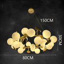 Axyaa LED Pendant Chandeliers for Modern Home Decor and Indoor Lighting