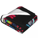 Axyaa Flannel Blanket: Luxurious, Breathable Throw for Bed, Couch, Spring & Autumn