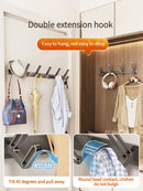 Axyaa Large Hooks Wall Door Hangers - Upgrade Upper Lower Kitchen Hanging Hooks
