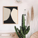 Axyaa Retro Abstract Canvas Painting for Living Room Wall Art Aesthetic