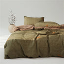Luxury Egyptian Cotton Floral Duvet Cover Set by Axyaa - Queen King Double Ru Europe Size