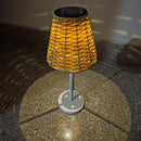 Axyaa Solar Table Lamp Night Light: Garden, Patio, Balcony, Camping, Holiday Gift