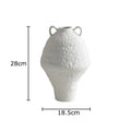 Axyaa Ceramic Vase Artificial Flower Arrangement Room Decor Aesthetic Vase Home Decor