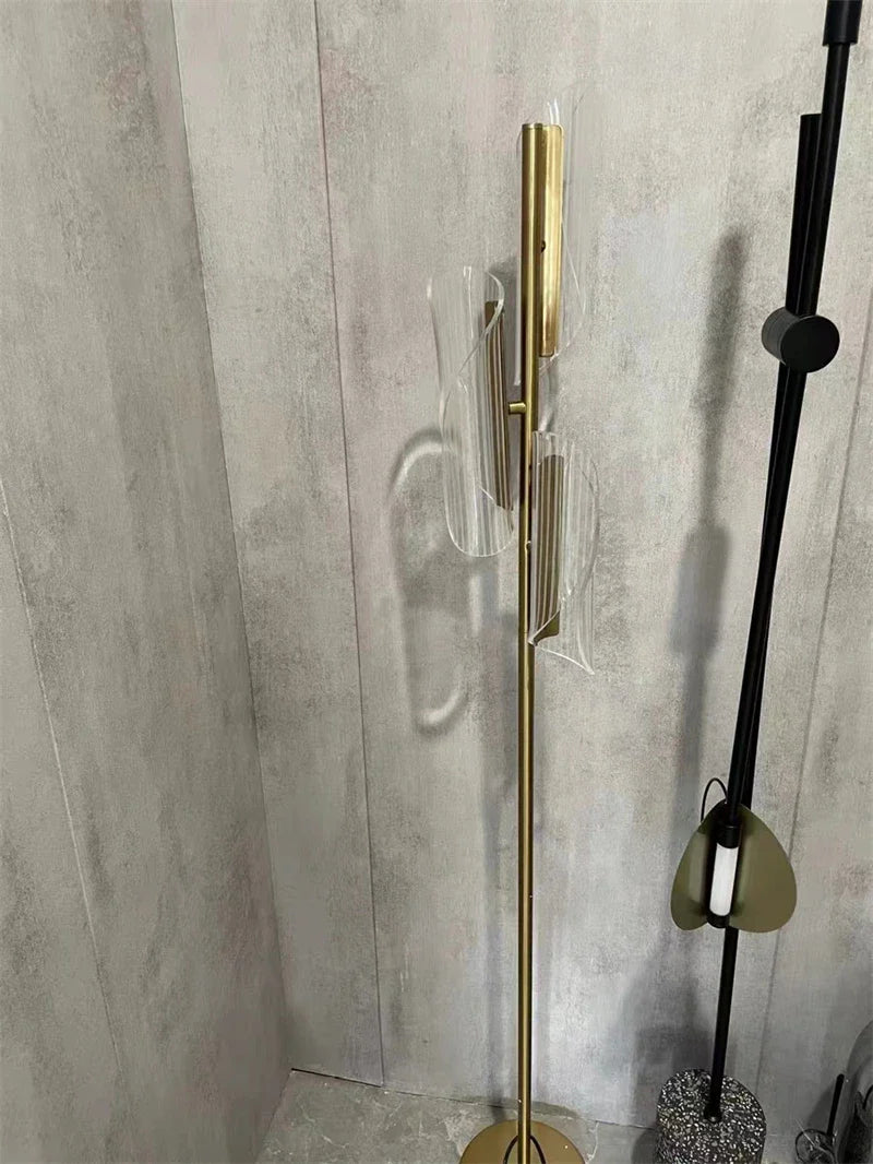 Axyaa Nordic LED Floor Lamp Minimalist Modern Design