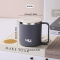 Axyaa Double Wall Insulated Stainless Steel Coffee Mug - Leak-proof Drinkware