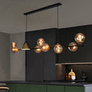 Axyaa Nordic Chandeliers: Dining Room Pendant Lights, Ceiling Hanging Lamps for Indoor Lighting