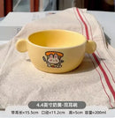 Axyaa Double Ear Cute Cartoon Bowl for Children's Dining - 4.4 inch Bowl