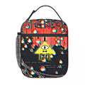 Axyaa Bill Cipher Insulated Lunch Bag - Cartoon Pyramid Thermal Cooler