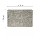 Axyaa Leather Dining Table Insulation Mat: Waterproof, Heat Resistant, Japanese Style