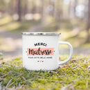 Axyaa Teacher Appreciation Enamel Mug - Unique Gift for Educators and Mentors