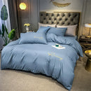 Axyaa Embroidered Duvet Cover Set | Soft & Skin-Friendly Bedding for Queen & King Beds