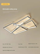 Axyaa Modern LED Ceiling Light Fixture for Living Room Bedroom Study - Nordic Design