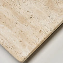 Axyaa Yellow Travertine Stone LED Wall Sconce Square Indoor Wandleuchte Art Light