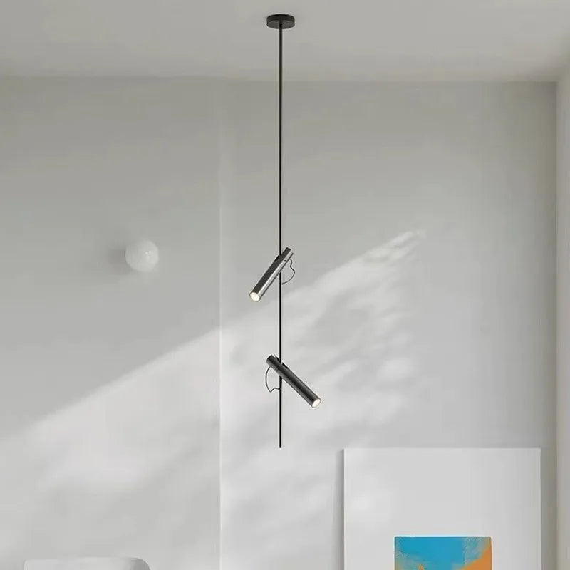 Axyaa Rotatable LED Ceiling Spot Lamp for Modern Living Room Decor