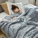 Nordic Cotton Throw Blanket | Axyaa Summer Quilt for Home Decor & Sofa