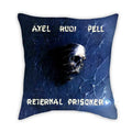 Axyaa Printed Polyester Throw Pillow Cover Square Zipper Pillow Cases