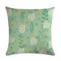 Axyaa Floral Bird Linen Pillowcase 45*45cm for Home Decor and Comfort
