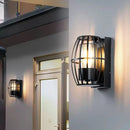 Axyaa Industrial Outdoor Birdcage Wall Sconce Retro Lamp for Bar, Cafe, Courtyard