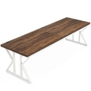 Axyaa Executive Desk: 78.7-Inch Large Workstation for Computer, Office, Writing, and Study