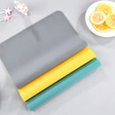 Axyaa Silicone Placemats Set - Non-Slip Kitchen Counter Protector Mats