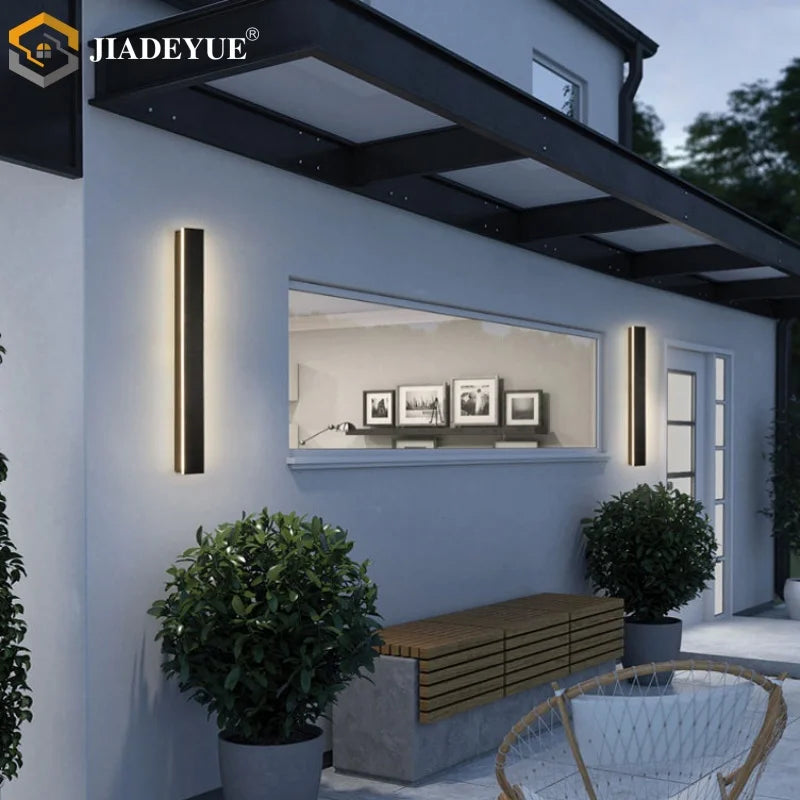 Axyaa Waterproof LED Wall Lamp for Outdoor Garden Balcony Porch Villa Lighting