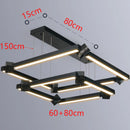 Axyaa Modern LED Pendant Light Chandelier for Living and Dining Room