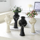 Axyaa Creative Arm Vase Decoration for Aesthetic Room Floral Arrangement