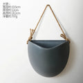 Axyaa Nordic Ceramic Flower Pendant Wall Hanging Pot- Creative & Simple Hydroponic Decor