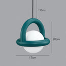Axyaa Glass Ball Lamp: Danish Design LED, Balloon Pendant, Aesthetic Room Decor