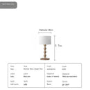 Axyaa Wooden Art LED Floor Lamp - Modern Minimalist High-end Lighting