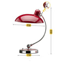 Axyaa Kaiser Idell Table Lamp - Modern Bauhaus Design for Home Office Décor