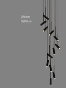 Axyaa LED Pendant Chandeliers: Modern Dining Room & Living Room Lighting