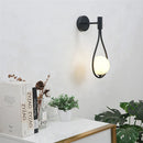 Axyaa Luxury Gold Glass Ball Wall Light Sconce for Living Room Bedroom Aisle