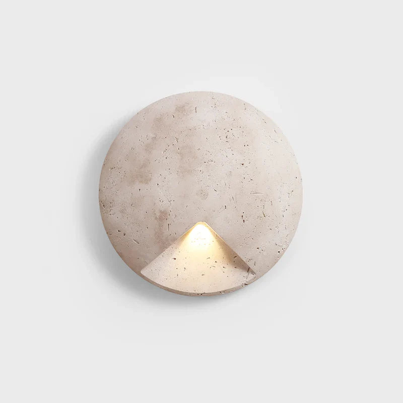 Axyaa Retro Stone Wall Sconce Light for Home Decor