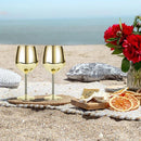 Axyaa Stainless Steel Nordic Cocktail Glass for Bar and Home Parties