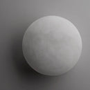 Axyaa Marble Copper Wall Lamp Round Sconce LED Light Fixtures