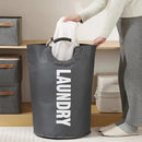 Axyaa Waterproof Foldable Laundry Basket with Padded Handle - Multi-Purpose Storage