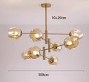 Axyaa Modern LED Chandeliers for Dining Room Pendant Lights