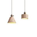 Axyaa Yellow Cave LED Pendant Light: Modern Nordic Copper Socket Hanglamp
