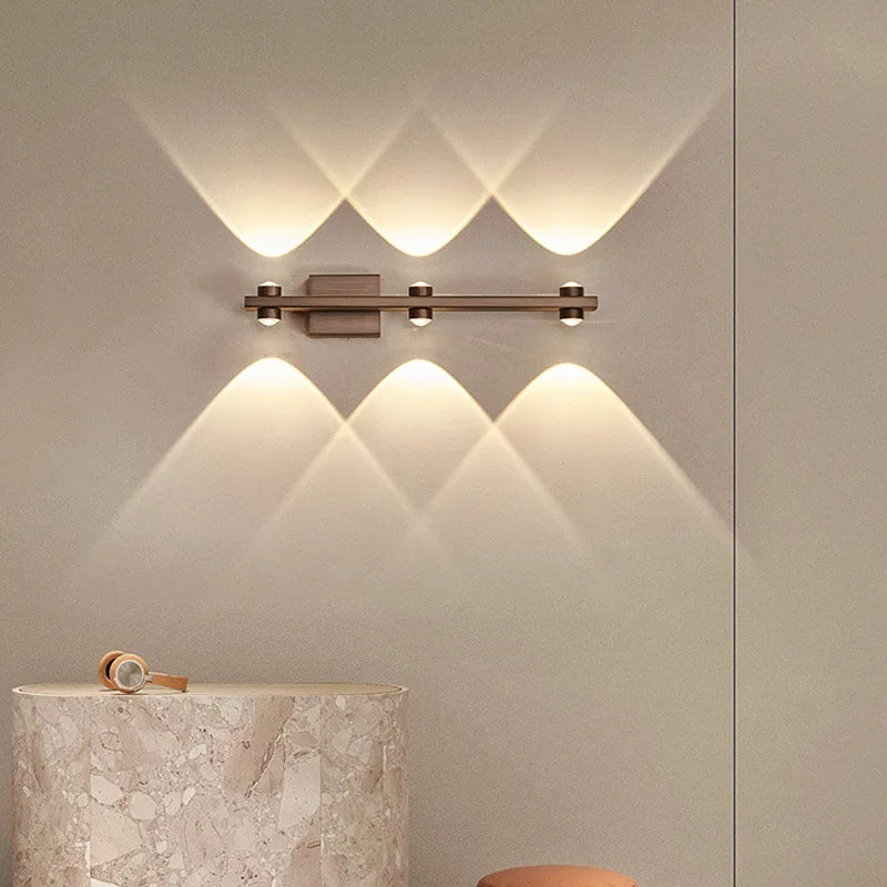 Axya LED Wall Light: Modern Bathroom Mirror Lamp for Living Room, Bedroom, Study