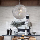 Round Crystal LED Chandeliers by Axyaa - Indoor Decoration Lighting
