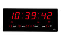 Axyaa LED Digital Wall Clock & Calendar with Time, Day, Date, Temperature Display