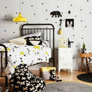 Axyaa Gold Dots Kids Room Wall Stickers Baby Nursery Home Decor