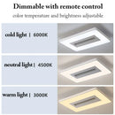 Axyaa Bladeless Ceiling Fan with LED Light, Dimmable, Remote Control, Quiet for Bedroom and Living Room