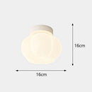 Axyaa Modern Pumpkin Cloakroom Ceiling Lamp