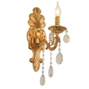 Axya Vintage Crystal Wall Sconce for Elegant Home Decor
