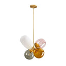 Axyaa Glass Balloon LED Chandelier for Children's Room, Modern Nordic Design