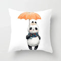 Cute Panda Cartoon Pillowcase for Home Decor and Comfort by Axyaa