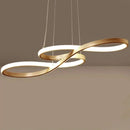 Axyaa Musical Note Chandelier: Remote Dimming Pendant Lights for Dining Room, Kitchen, Bar Table