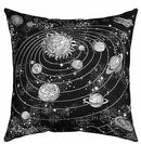 Axyaa Sun Moon Bohemian Sofa Pillowcase - 45x45 Linen Decorative Cover